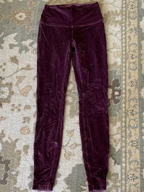lululemon Velvet Leggings in Plum